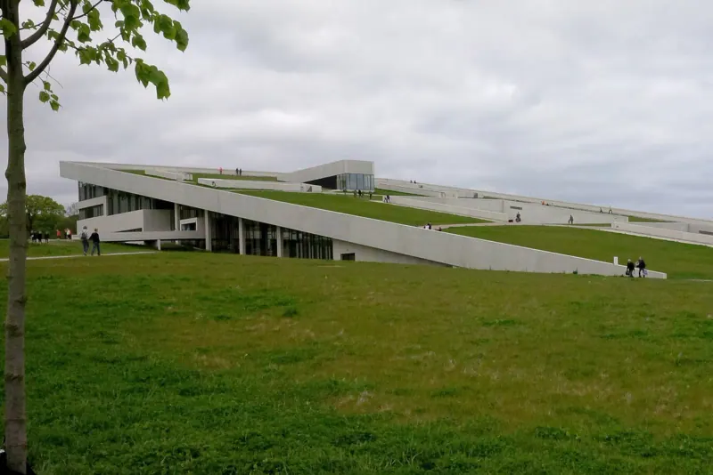 The Moesgaard Museum south of Aarhus