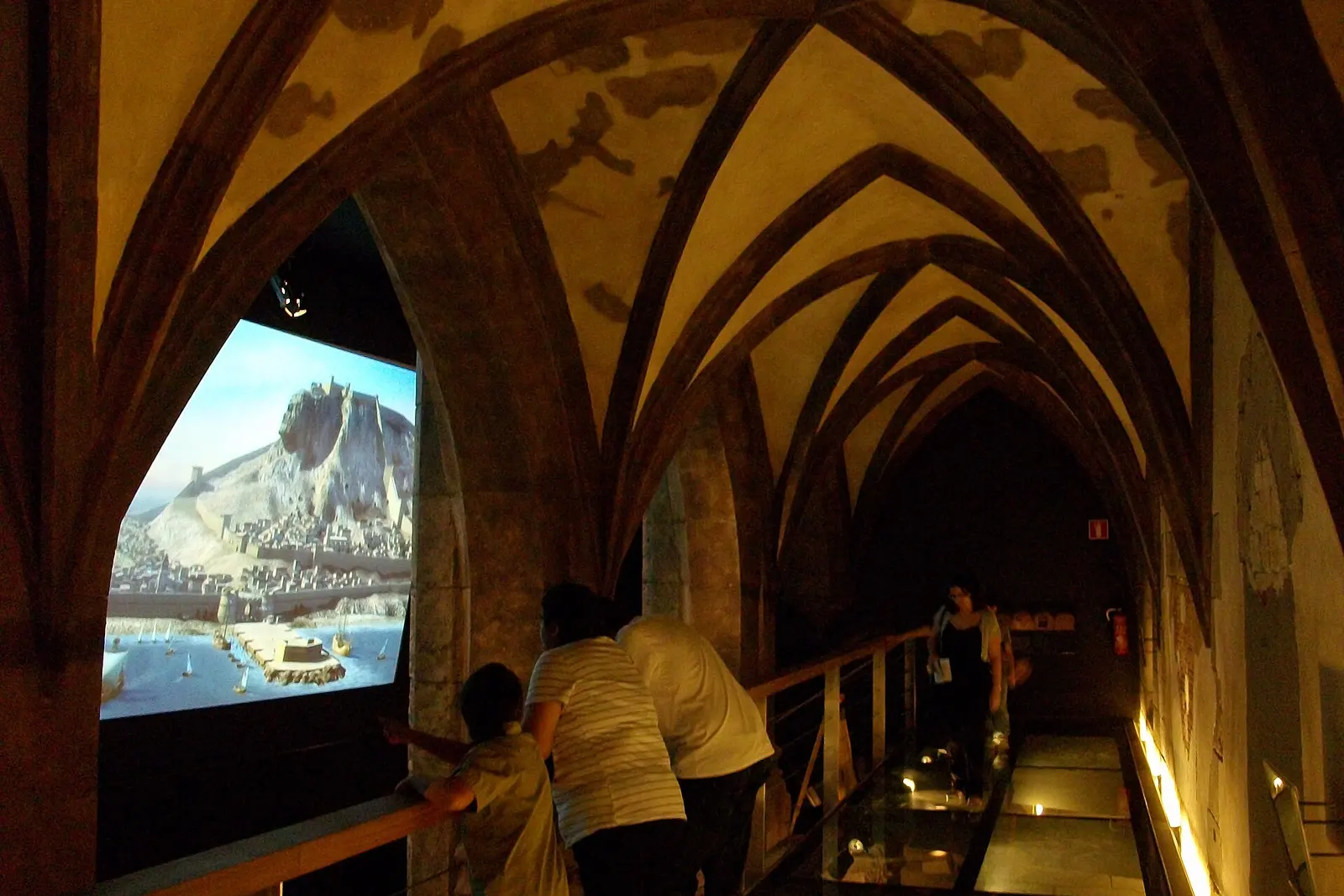 A gallery inside Alicante's MARQ museum