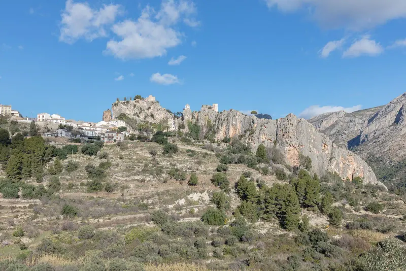 The mountain village of Guadalest