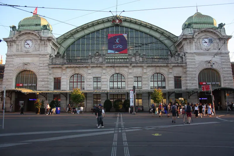 Basel SBB station frontage