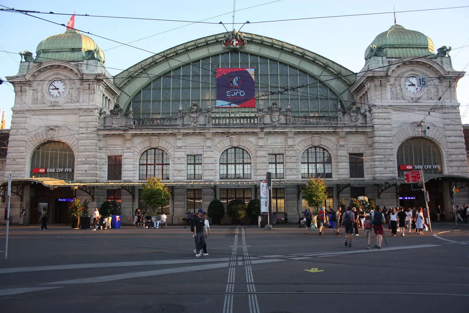 Basel SBB station frontage
