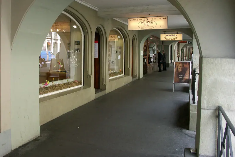 The Kramgasse in Bern's old town