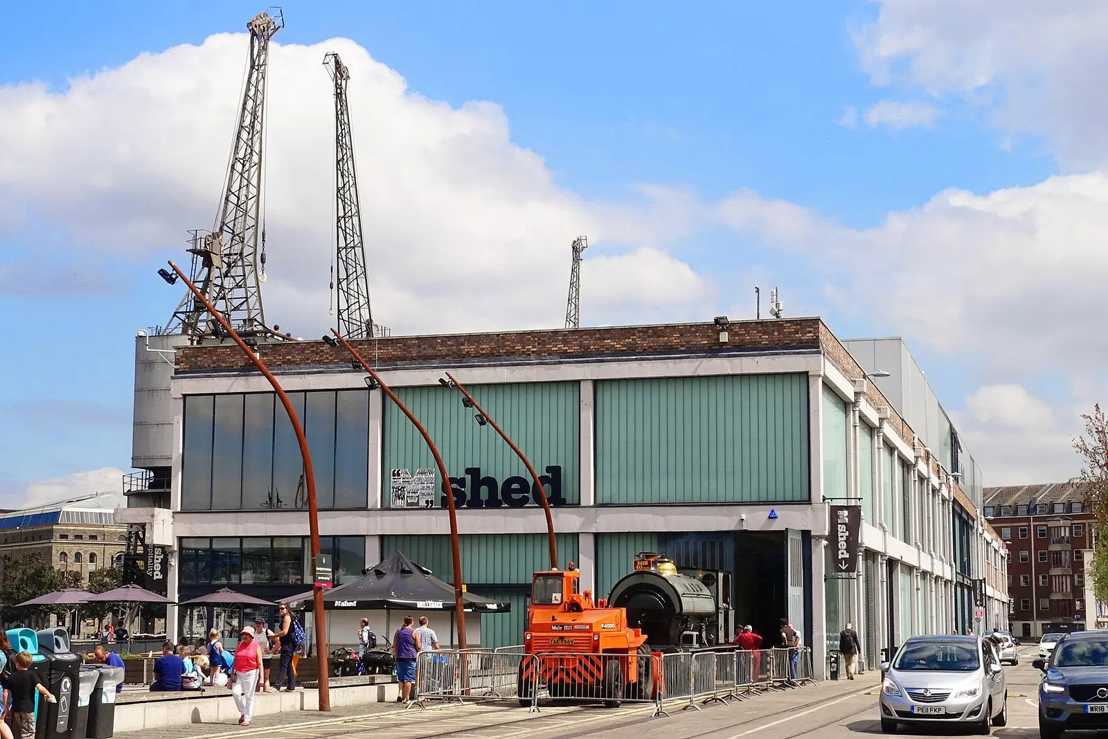 The M Shed museum on Bristol's harbourside