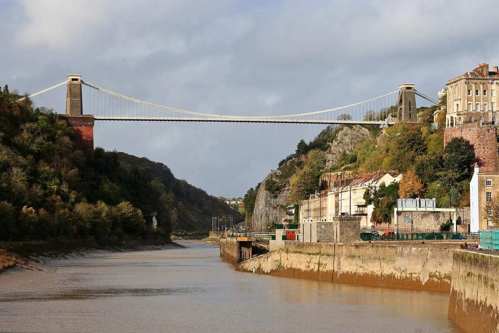 The Clifton Suspension Bridge over the Avon Gorge