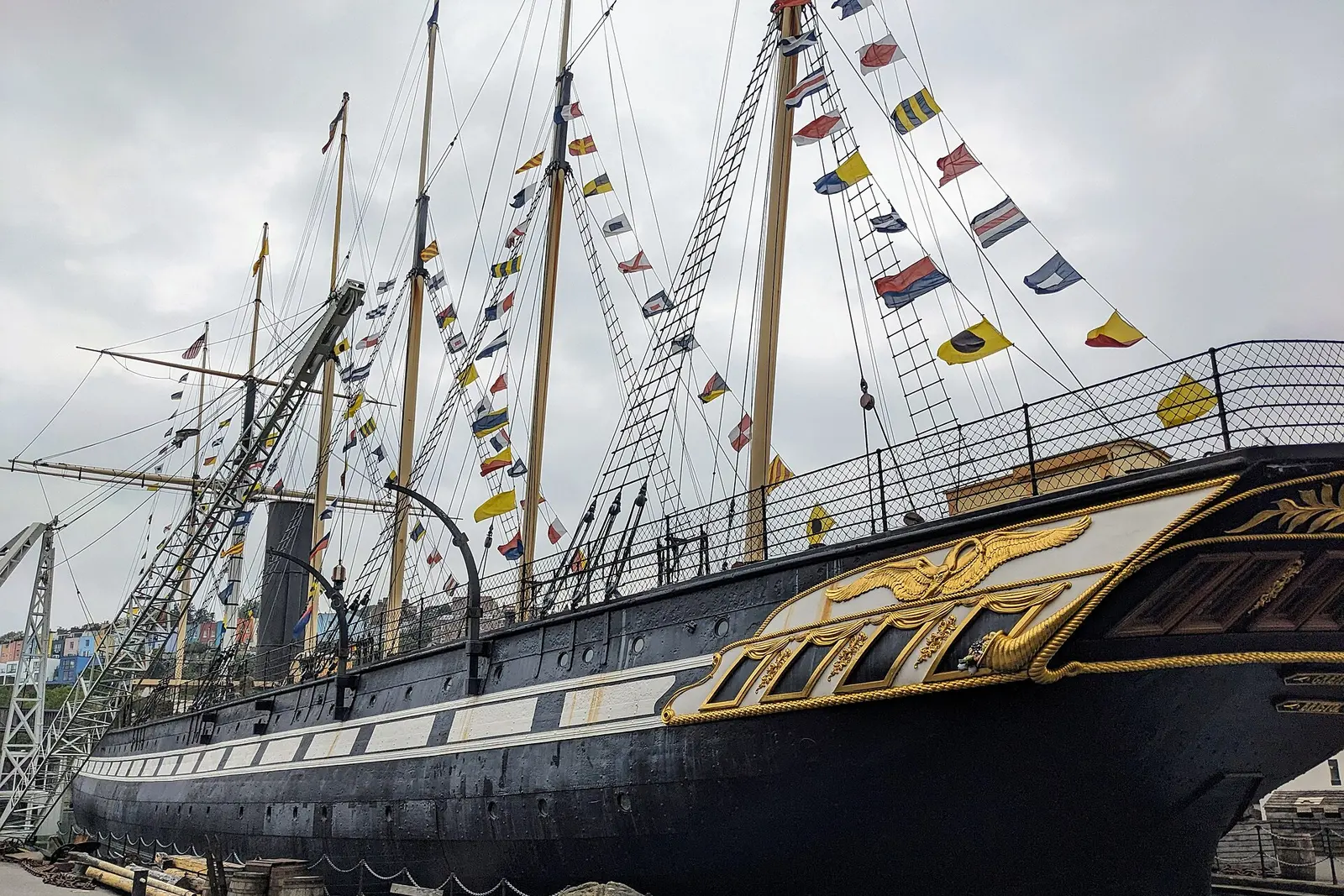 Brunel's SS Great Britain in dry dock