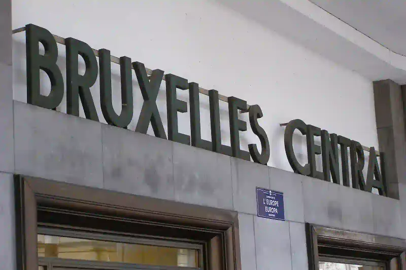 Bruxelles-Central railway station entrance