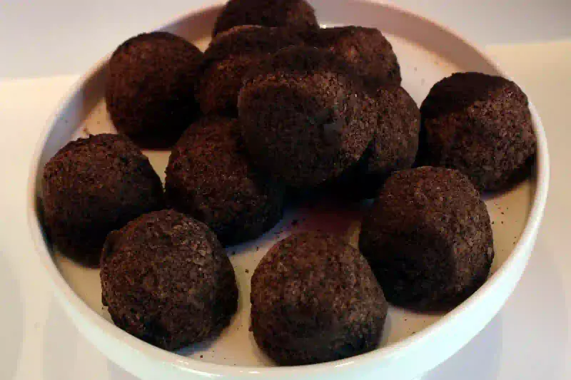 Belgian chocolate truffles