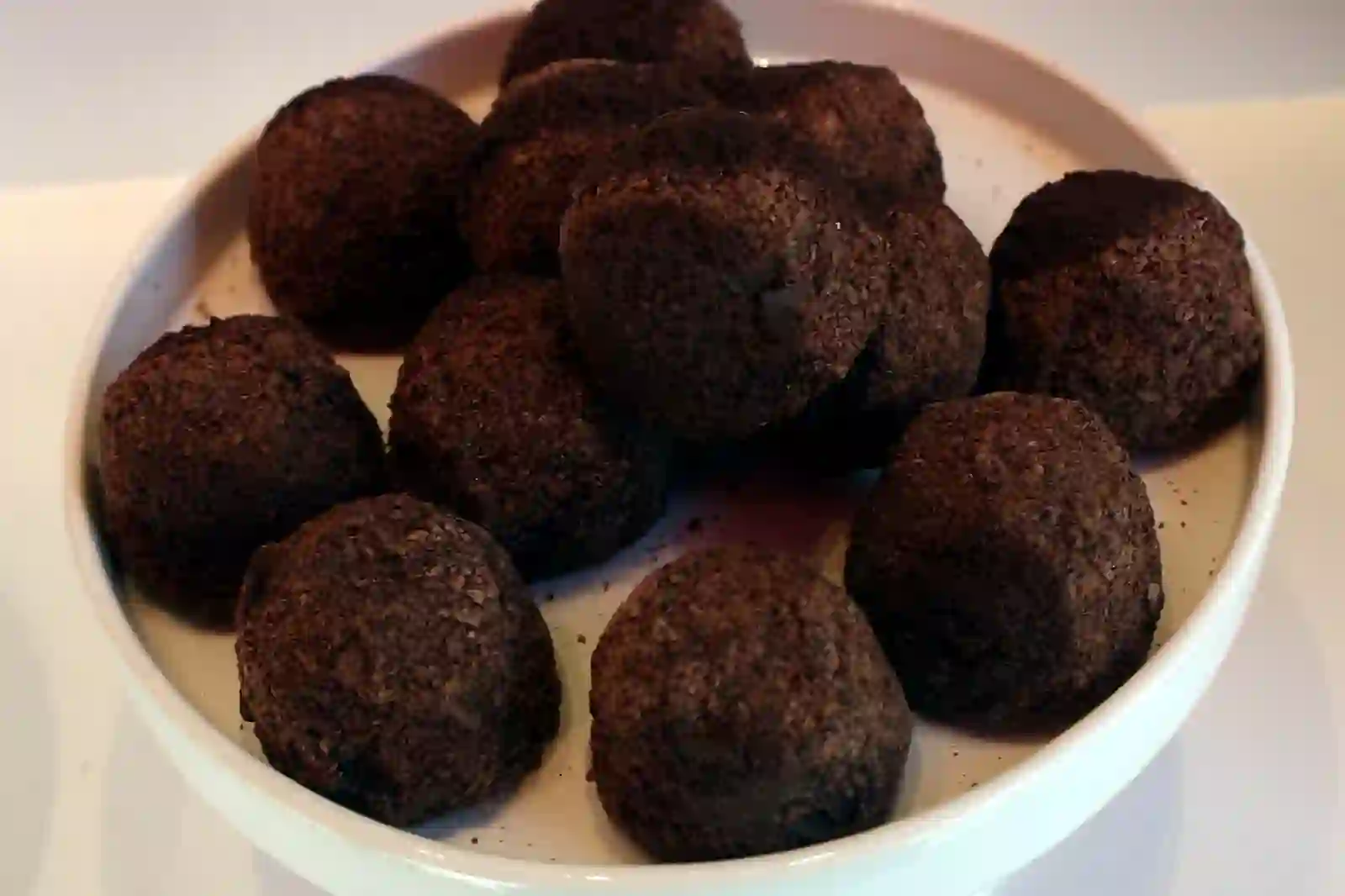 Belgian chocolate truffles