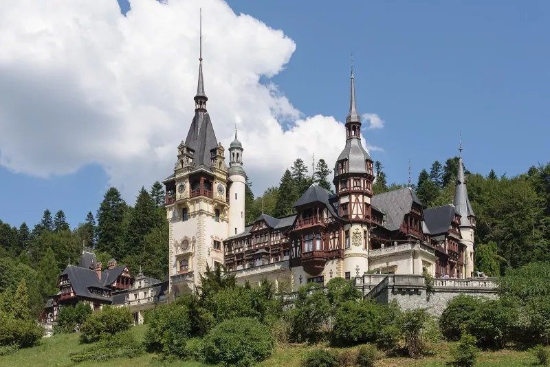 Peles Castle in Sinaia