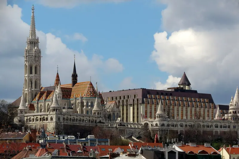 Fisherman's Bastion beside Matthias Church