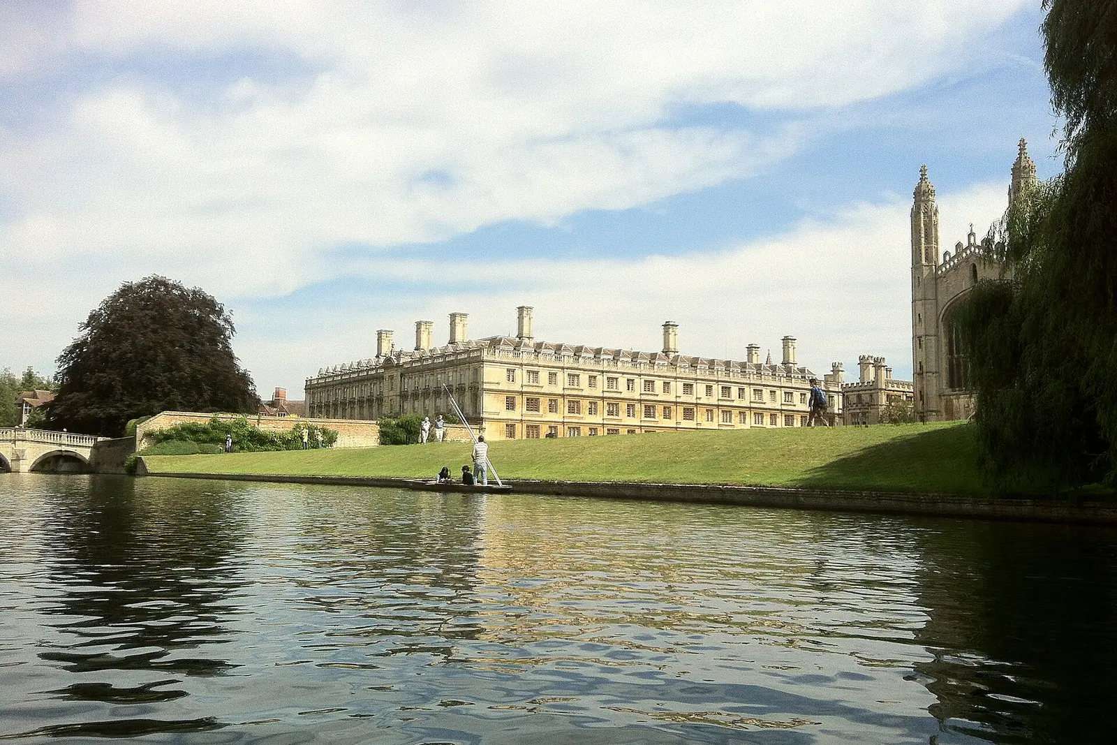 King's College seen across the River Cam