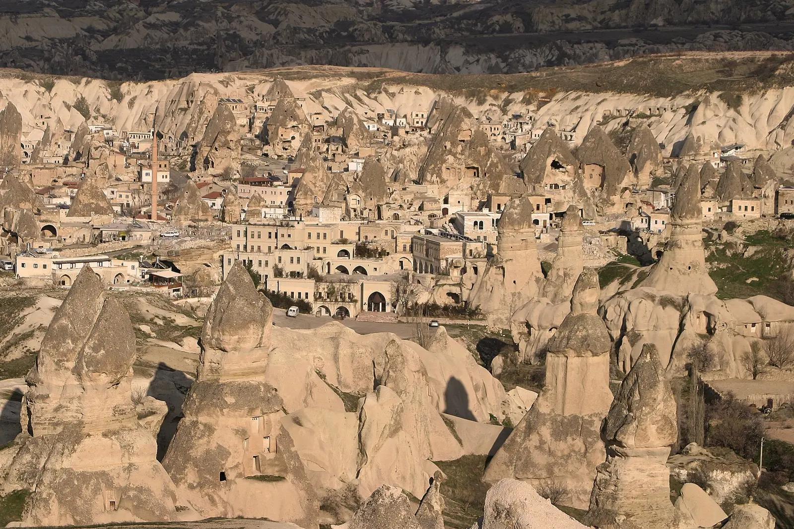 Fairy chimneys in Goreme Valley, Cappadocia