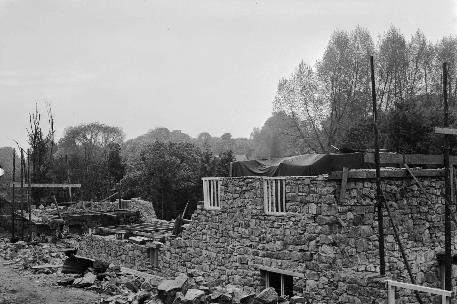 A historic building at St Fagans museum
