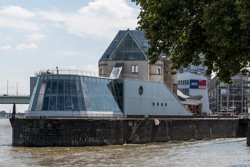 Cologne's ship-shaped chocolate museum on the Rhine