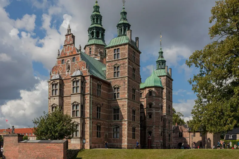 Rosenborg Castle rising over the King's Garden in Copenhagen