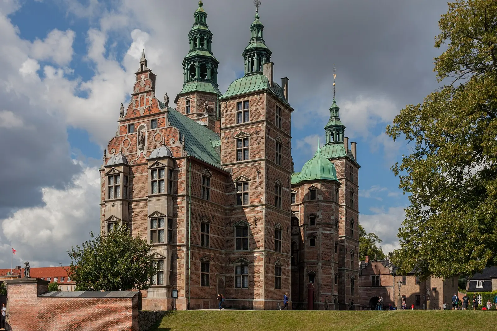 Rosenborg Castle rising over the King's Garden in Copenhagen