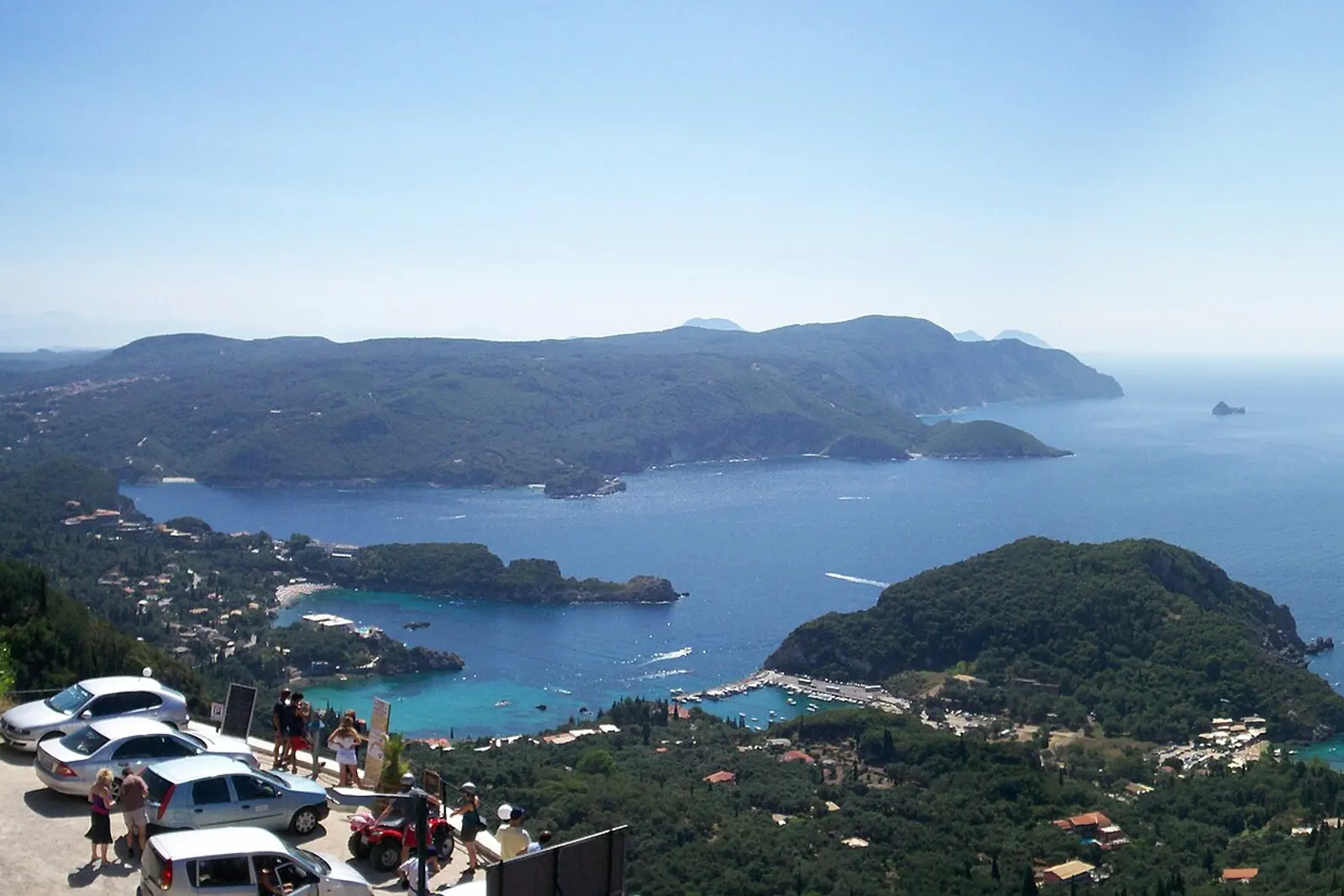 Paleokastritsa bay view