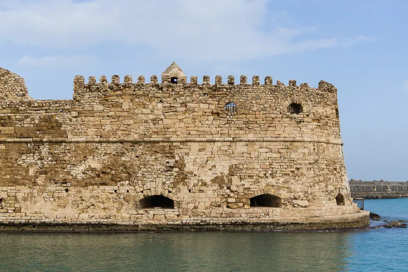 Koules fortress guarding Heraklion harbour, Crete