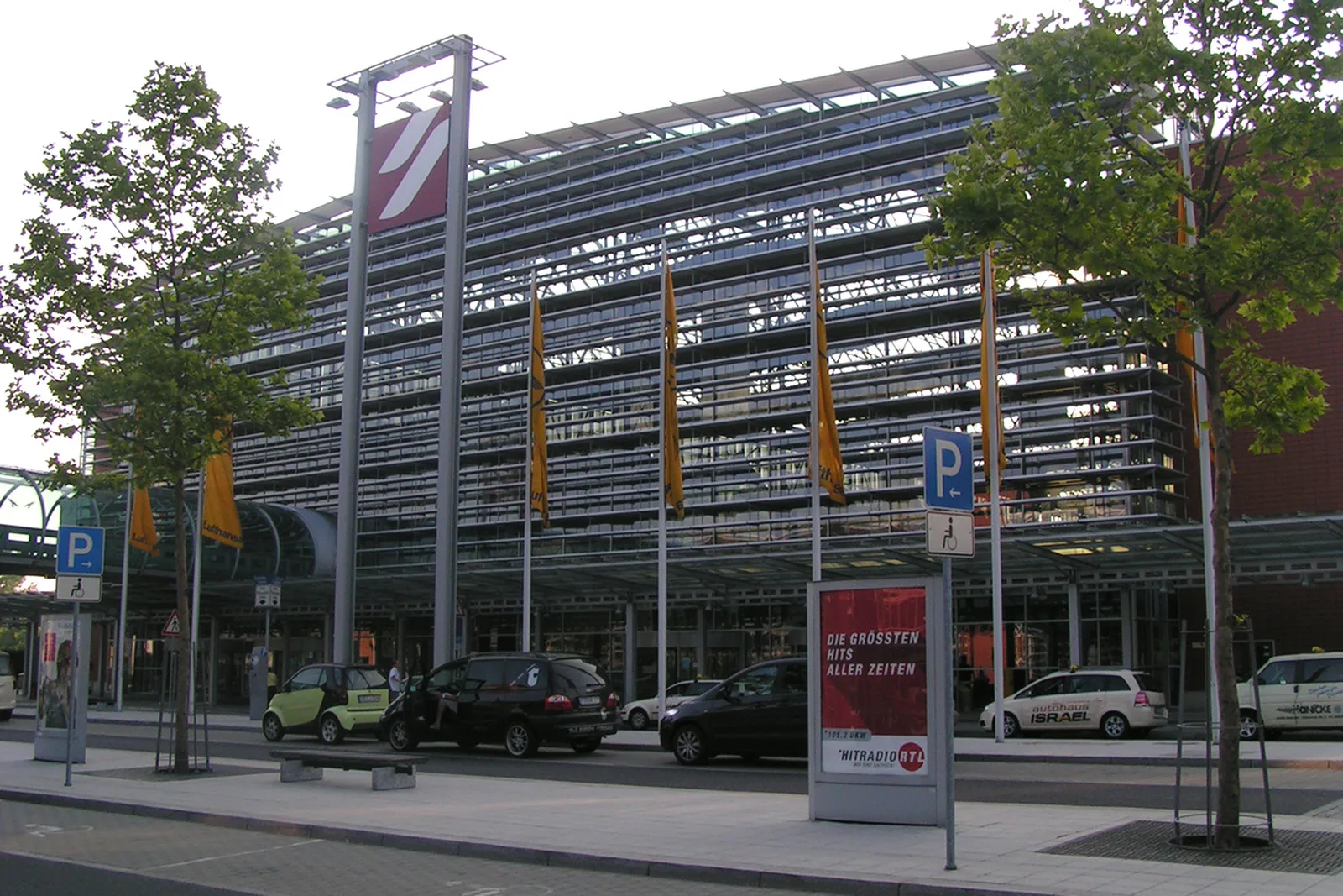 The terminal at Dresden Airport