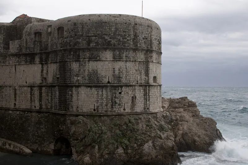 Fort Bokar on the Dubrovnik sea walls