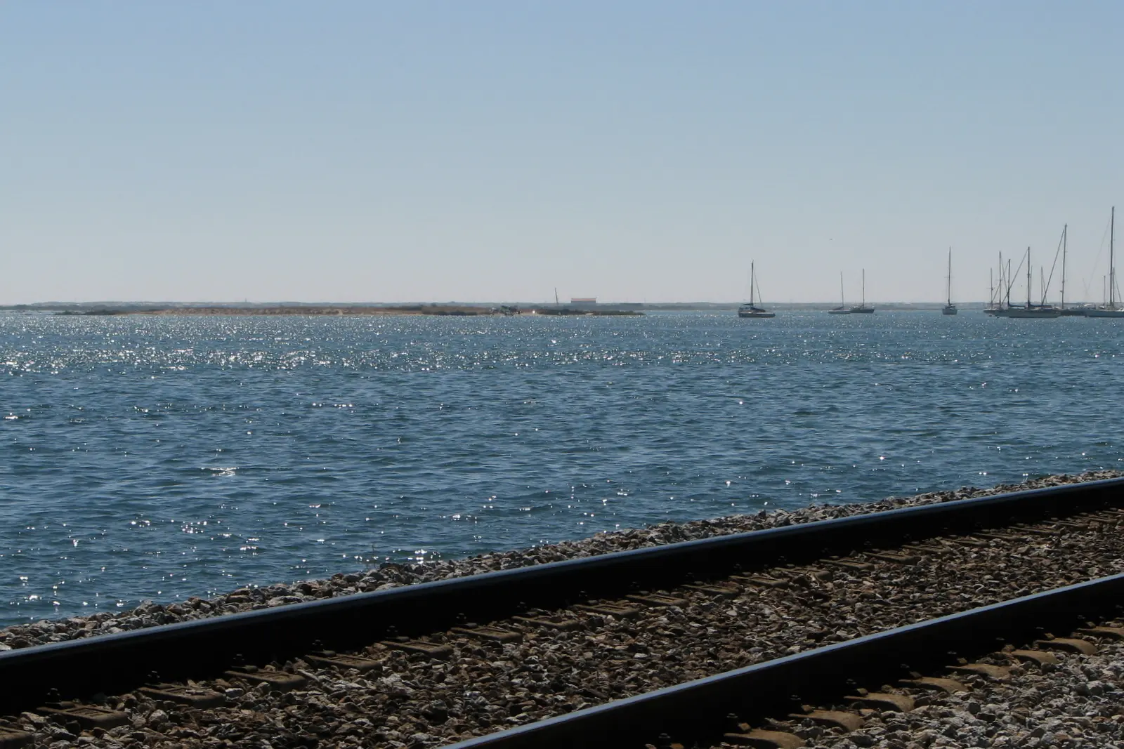 Faro's waterfront where the Ria Formosa meets the town