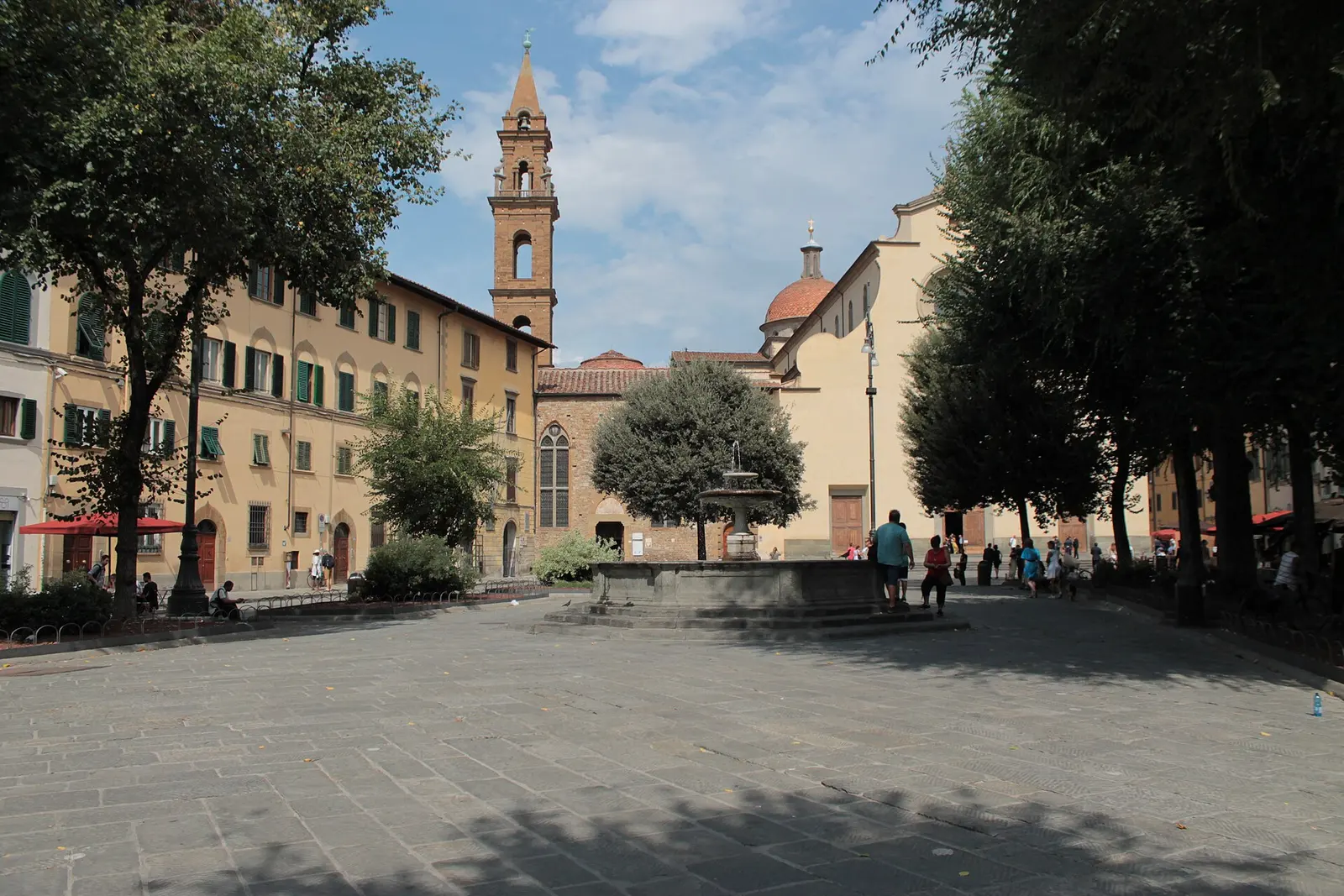 Piazza Santo Spirito in the Oltrarno