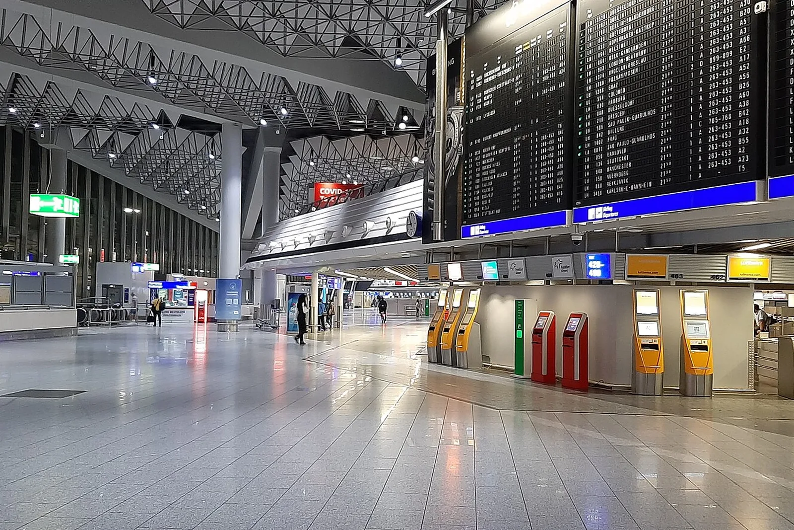Terminal 1 at Frankfurt Airport