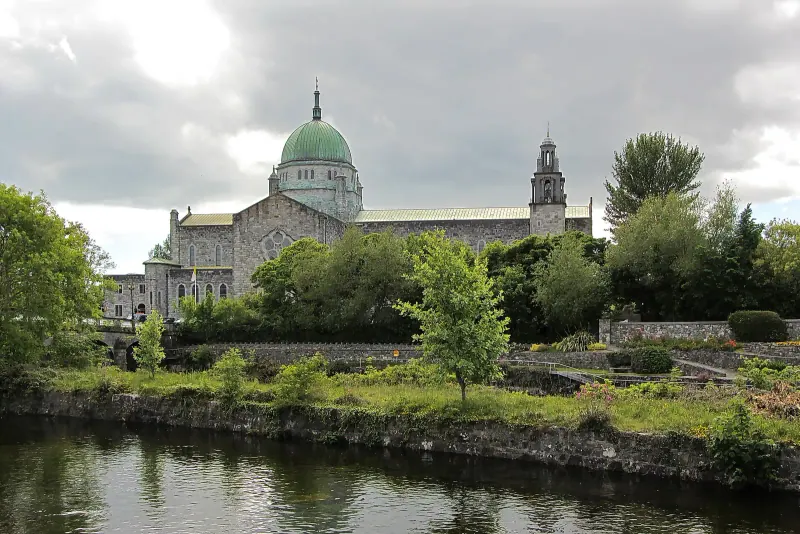 Galway Cathedral on the River Corrib