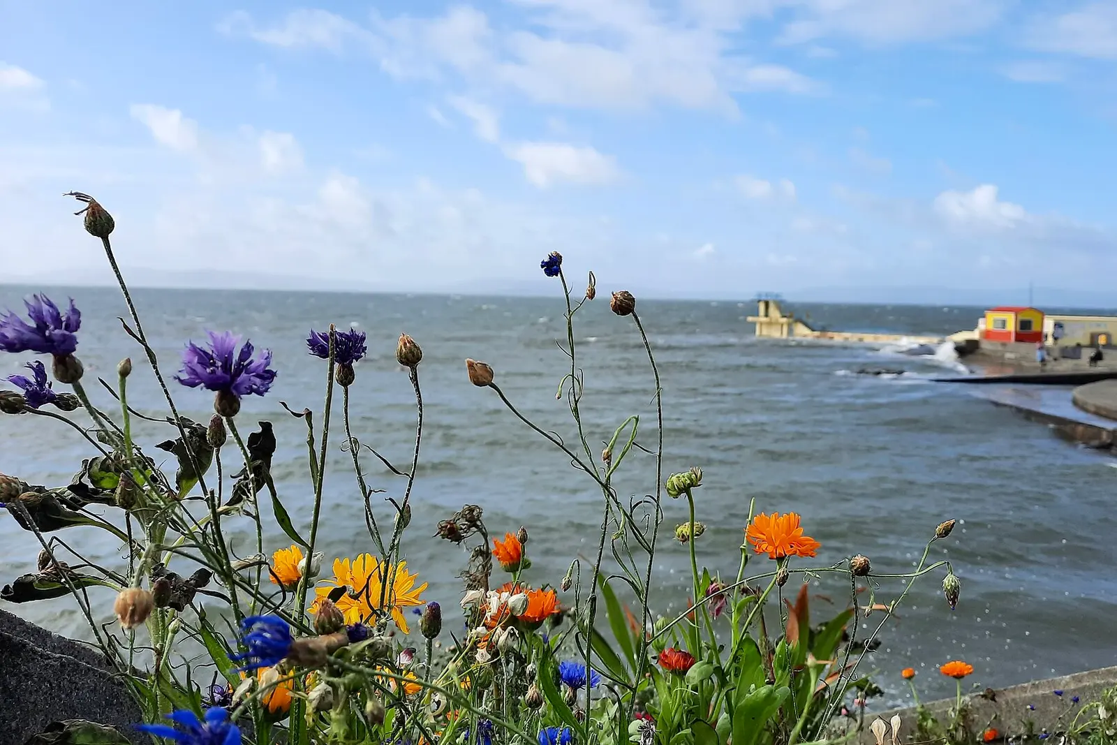 The Blackrock diving tower at Salthill in Galway