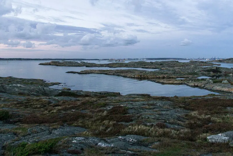 Granite islets of the Gothenburg southern archipelago