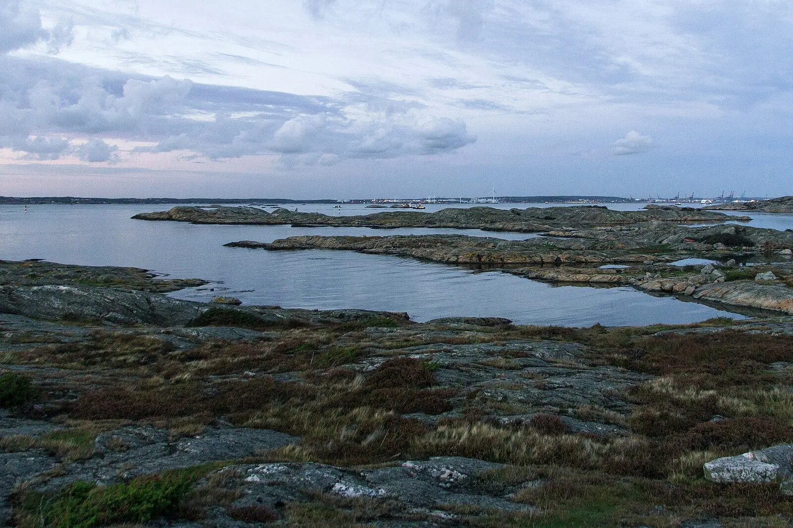 Granite islets of the Gothenburg southern archipelago