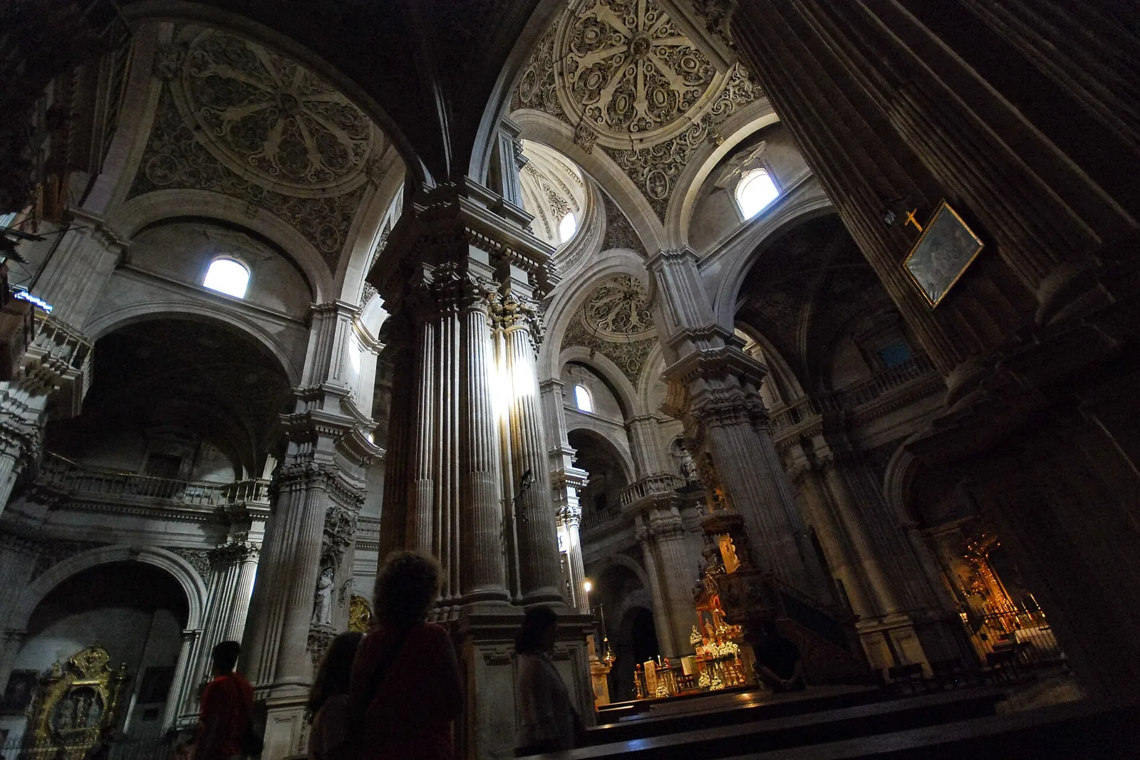 Inside the Granada Cathedral and Royal Chapel