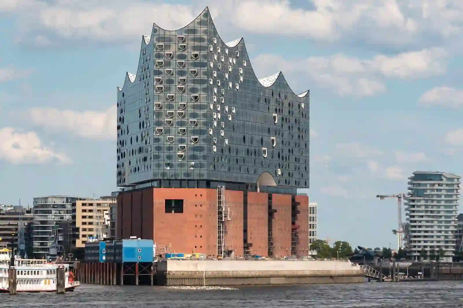 The Elbphilharmonie concert hall in Hamburg's HafenCity