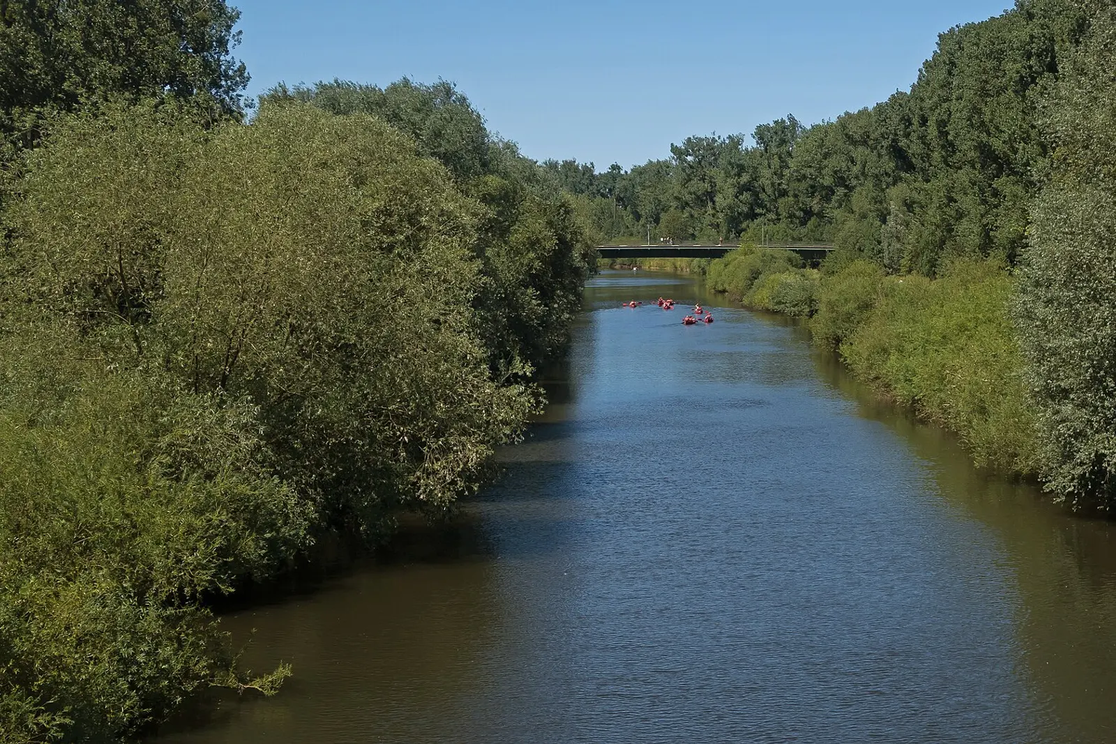 The Ihme river through Hannover