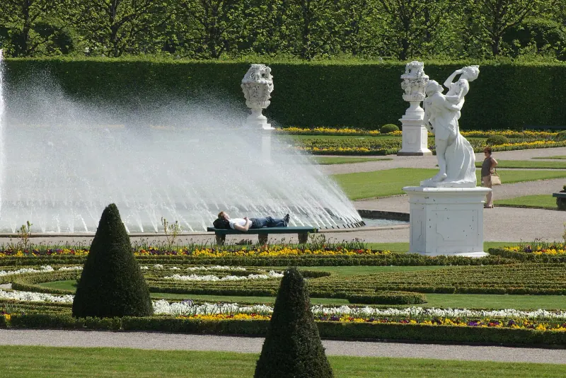 The Great Fountain in the Grosser Garten at Herrenhausen