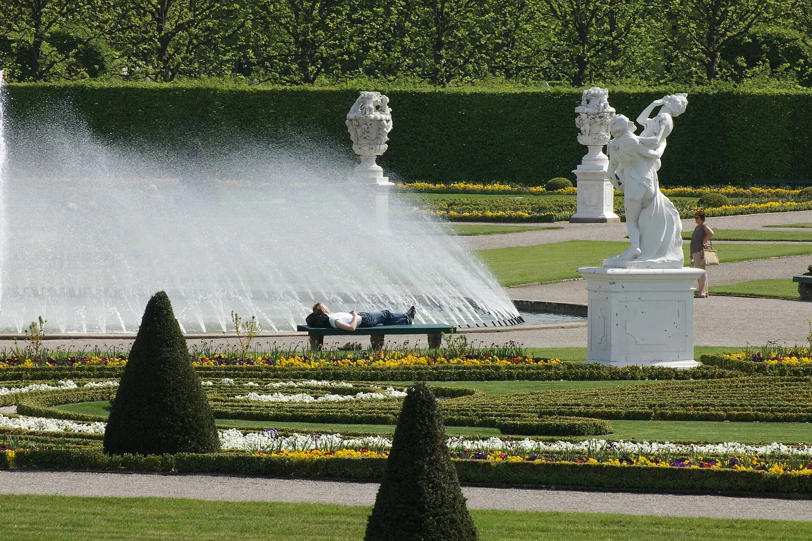 The Great Fountain in the Grosser Garten at Herrenhausen