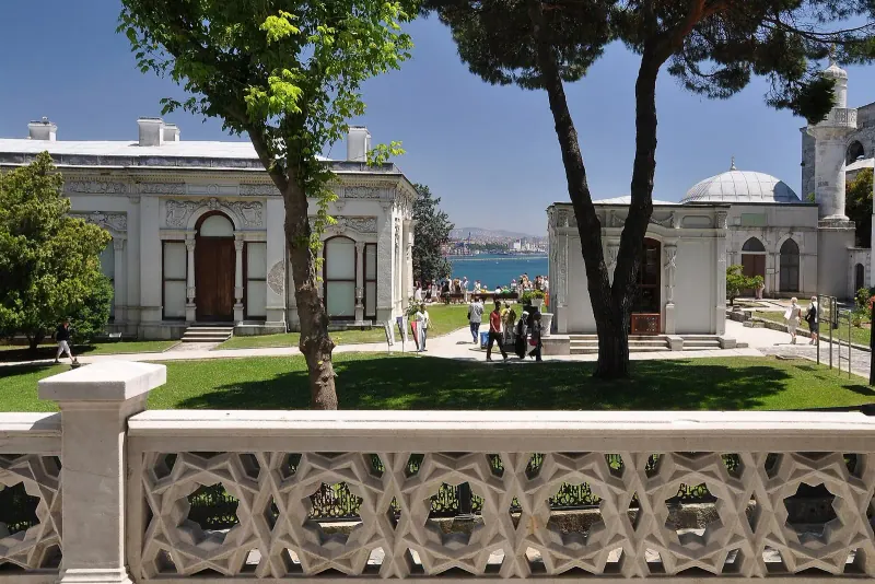 Grand Kiosk of Topkapi Palace overlooking the Bosphorus, Istanbul