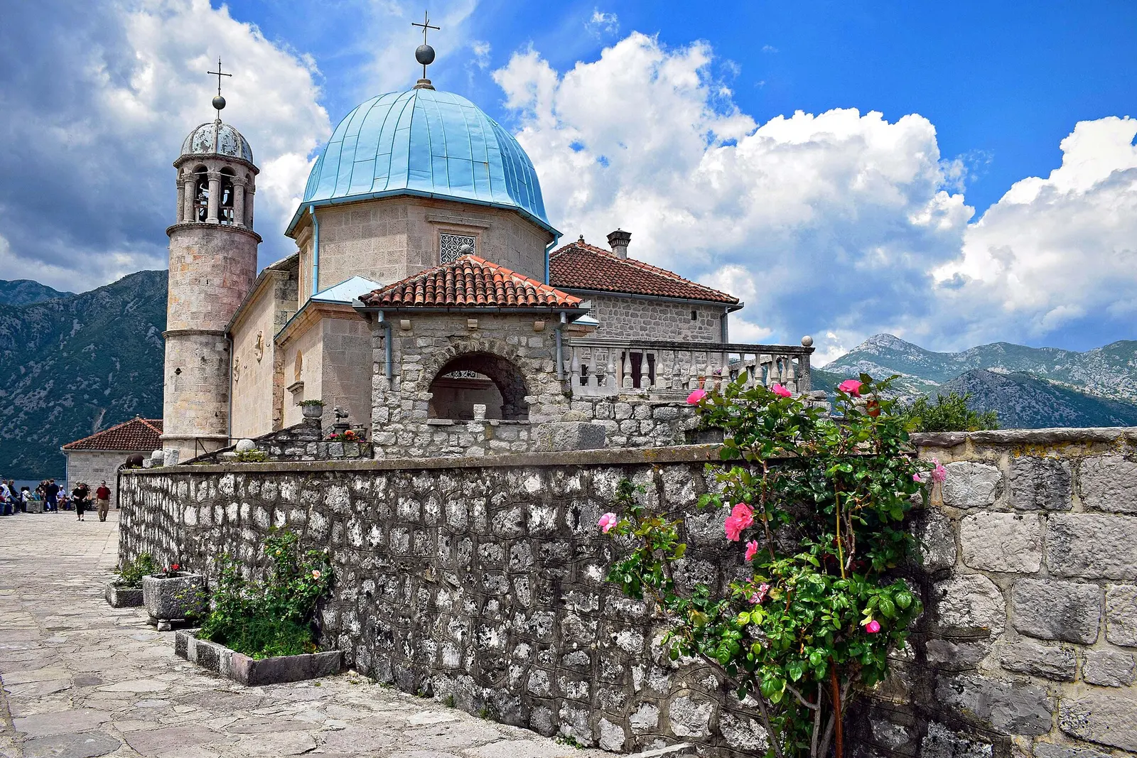 Our Lady of the Rocks island in the Bay of Kotor