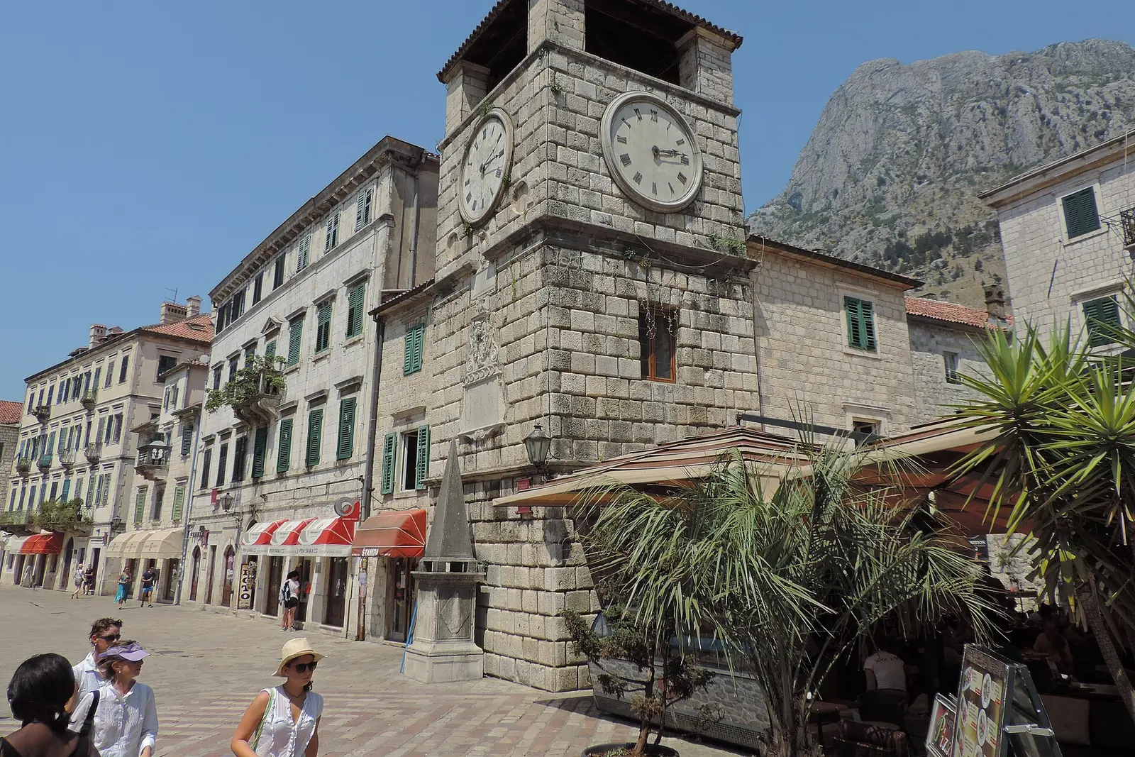 A stone lane in Kotor's old town