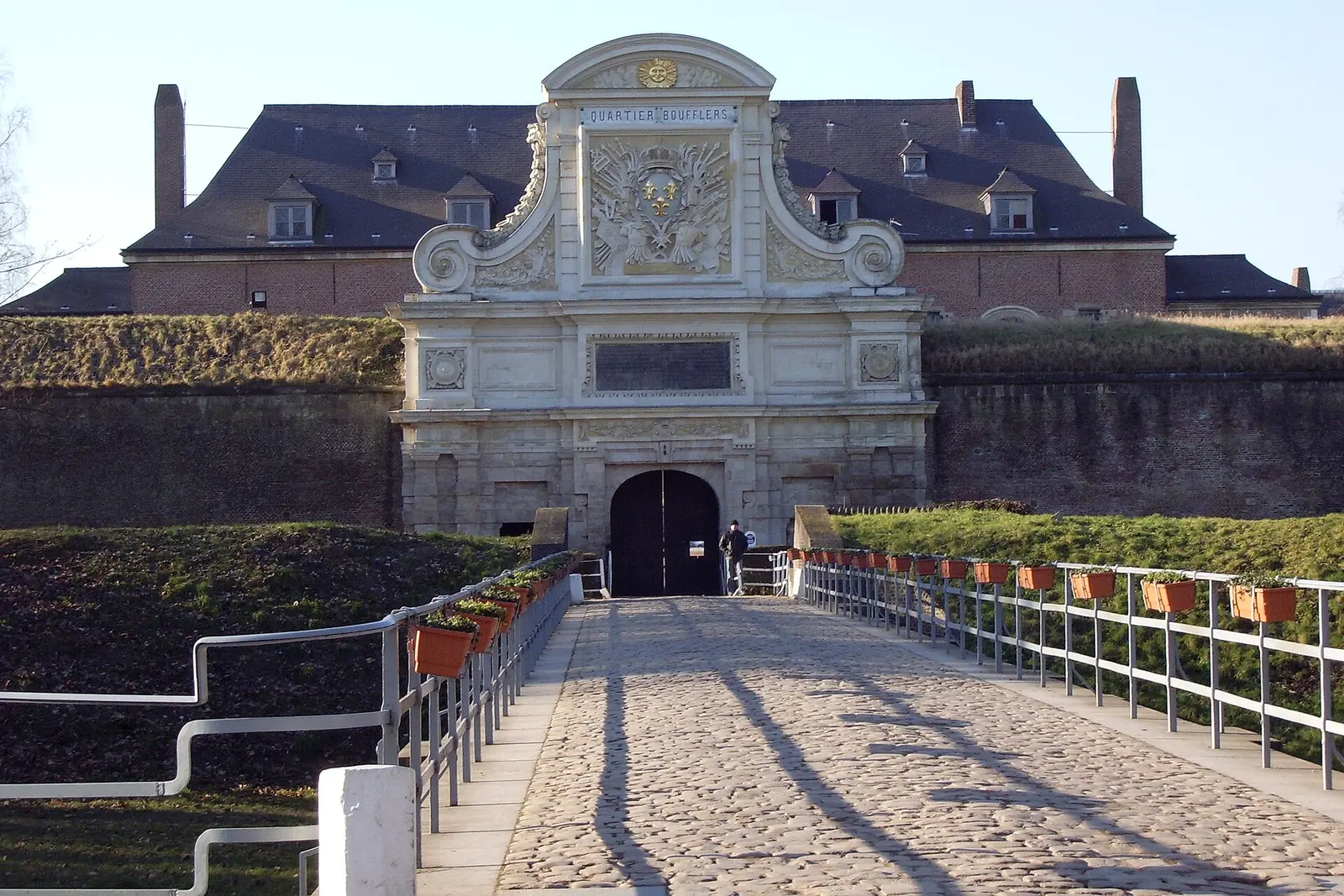 The Porte Royale gateway of Vauban's Lille citadel