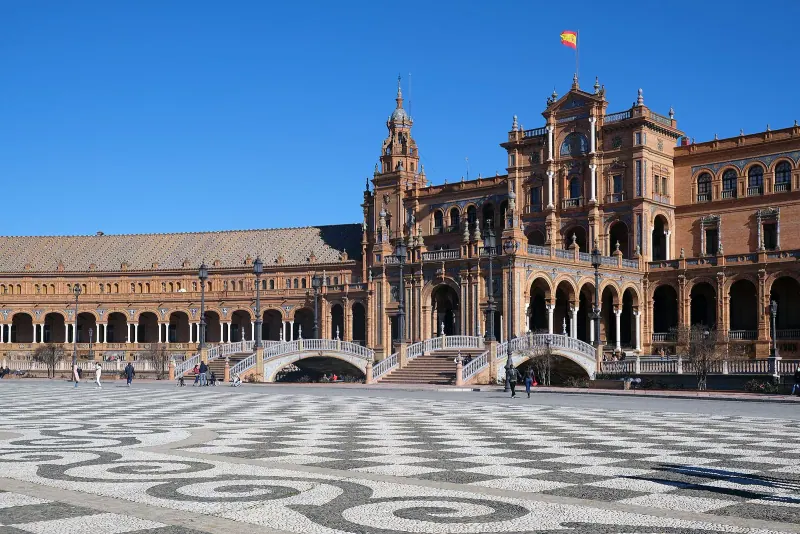 Plaza de Espana in Seville