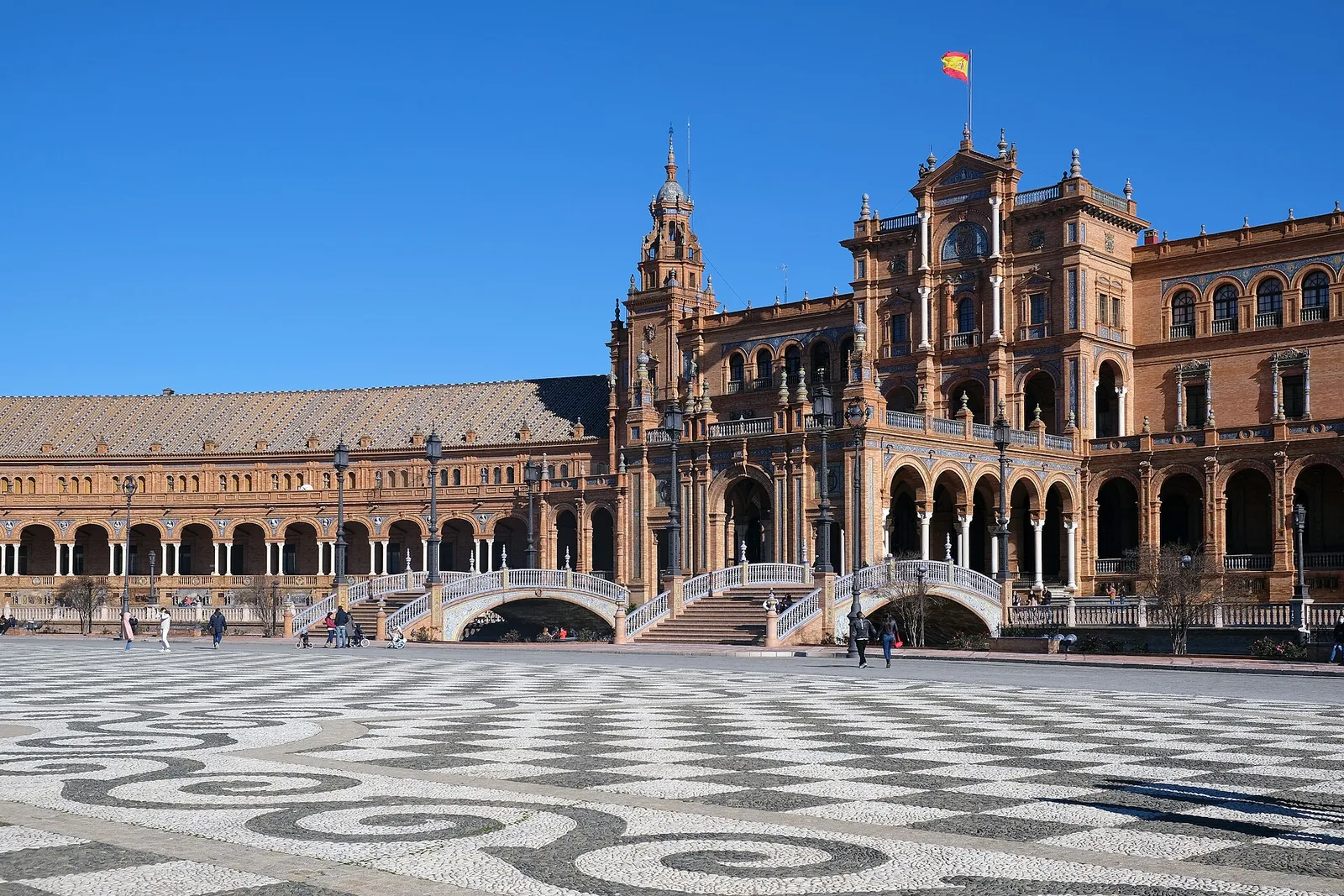 Plaza de Espana in Seville