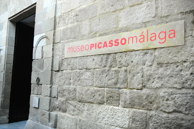 Entrance to the Museo Picasso Malaga