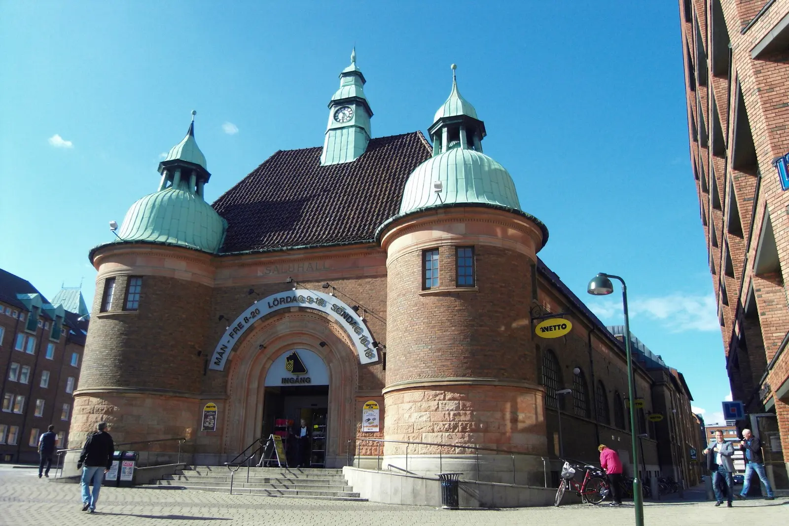 Inside the Malmo Saluhall food market