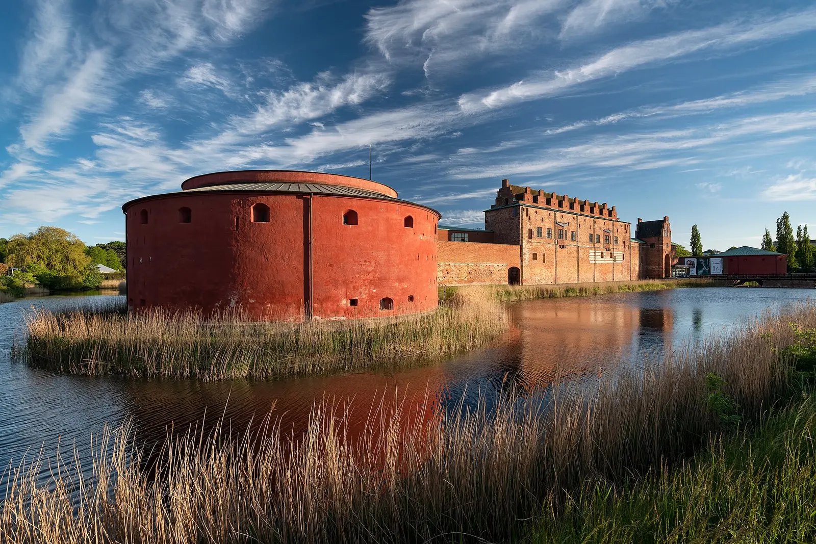 Malmohus castle in Malmo