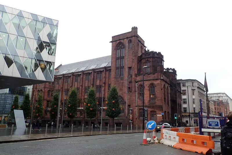 The John Rylands Library on Deansgate