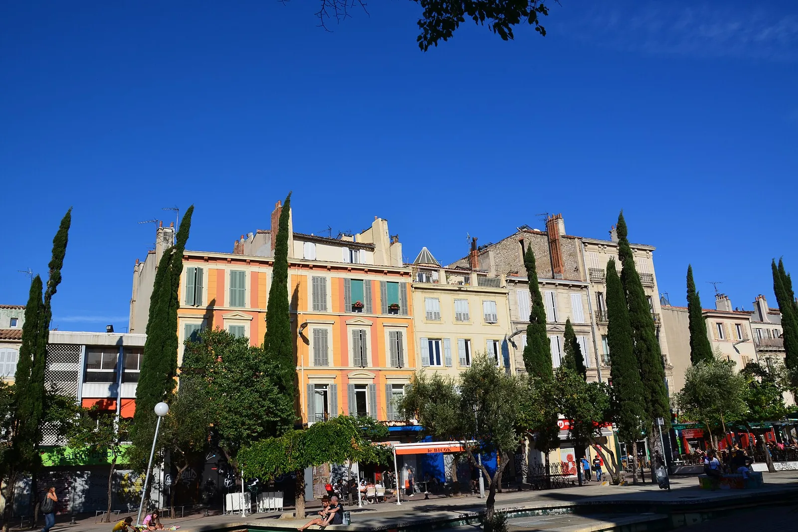 Cours Julien square in Marseille