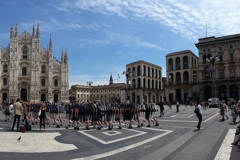 Milan Cathedral and Piazza del Duomo