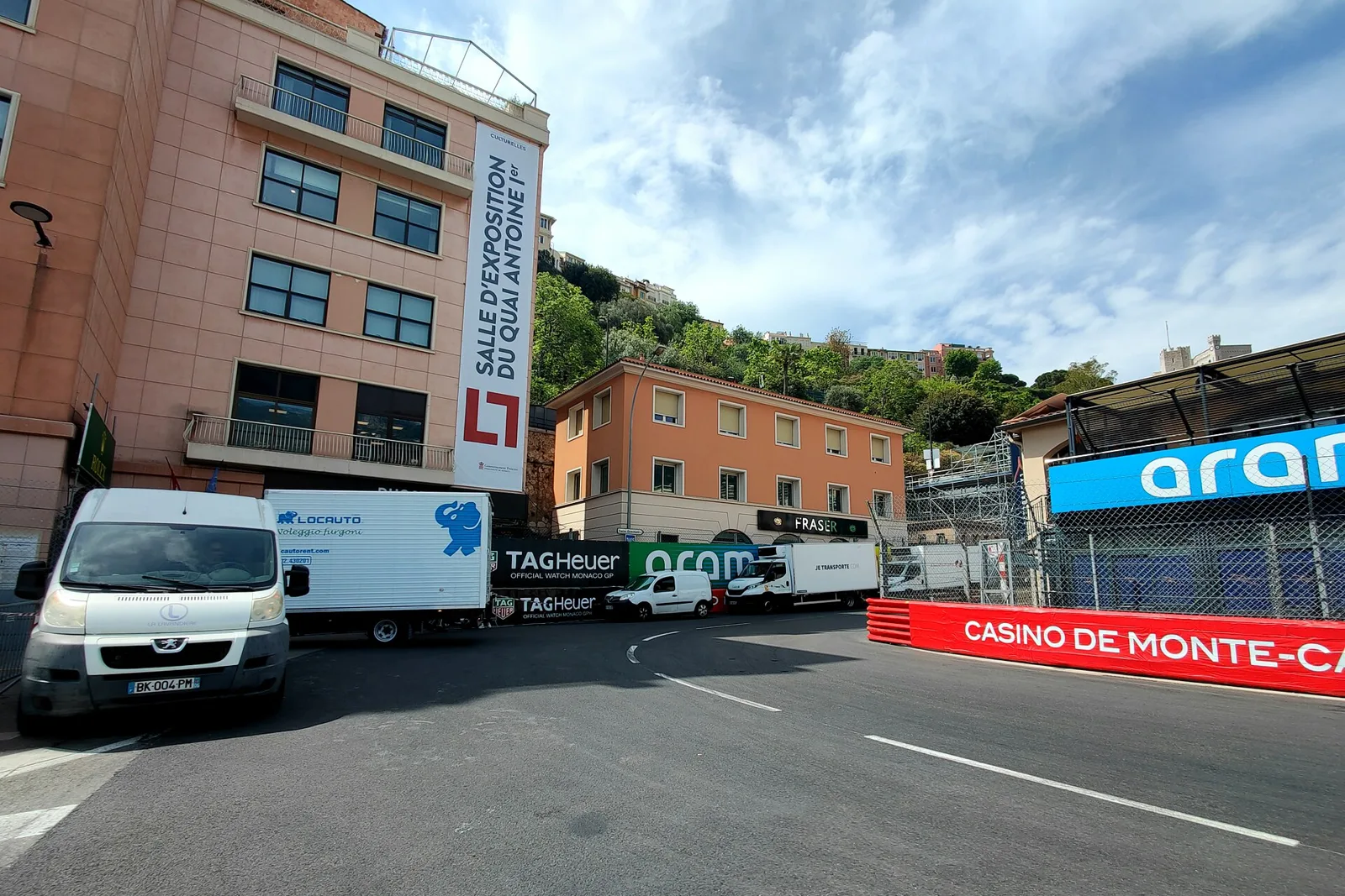 The Rascasse corner on the Monaco Grand Prix circuit