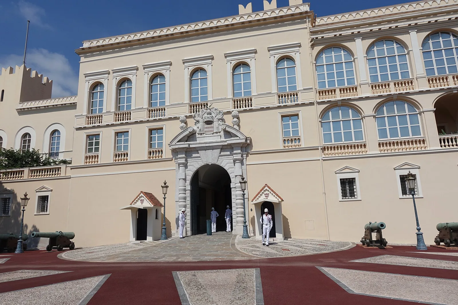 The Prince's Palace on the Rock of Monaco